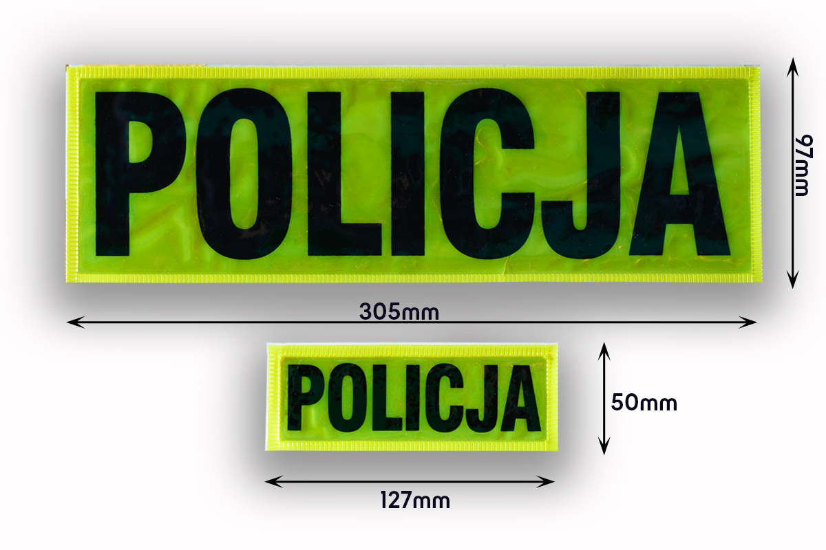 emblemat pryzmatyczny policja