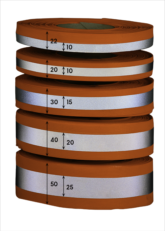 Taśma odblaskowa TO Stos